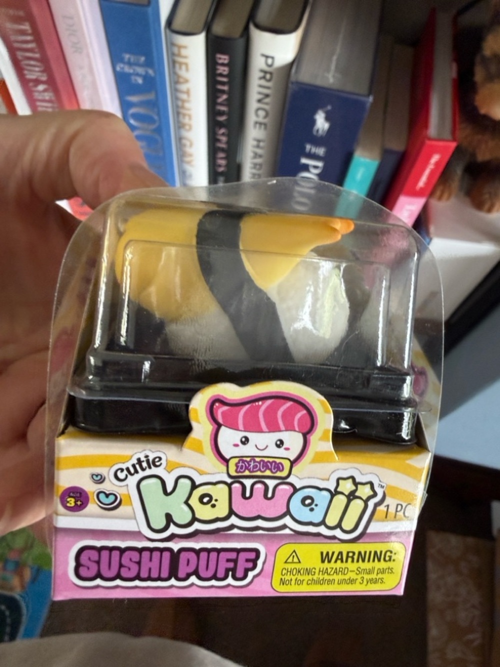 Kawaii- Sushi Puff- Squishy- New in Box!!